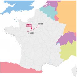 carte clip france entre le mans et paris